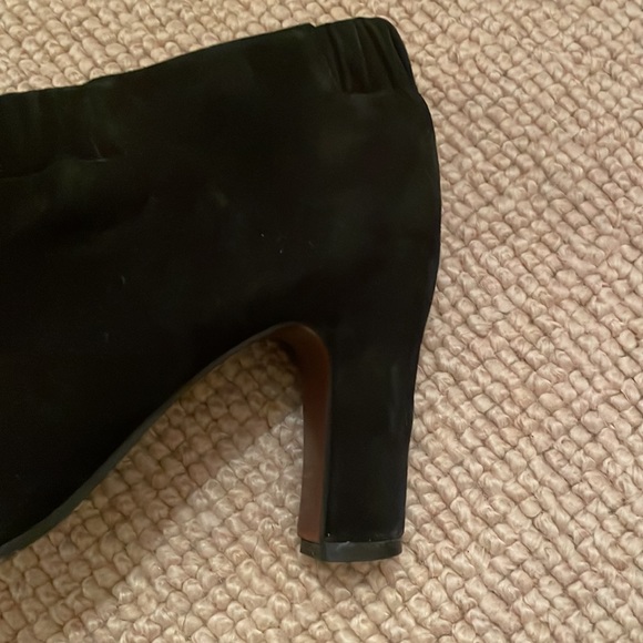 Sam Edelman women’s size 6 black suede bootie heels - Picture 6 of 7